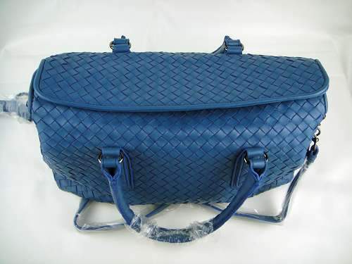 Bottega Veneta Lambskin Tote Bag 1028 Sky Blue